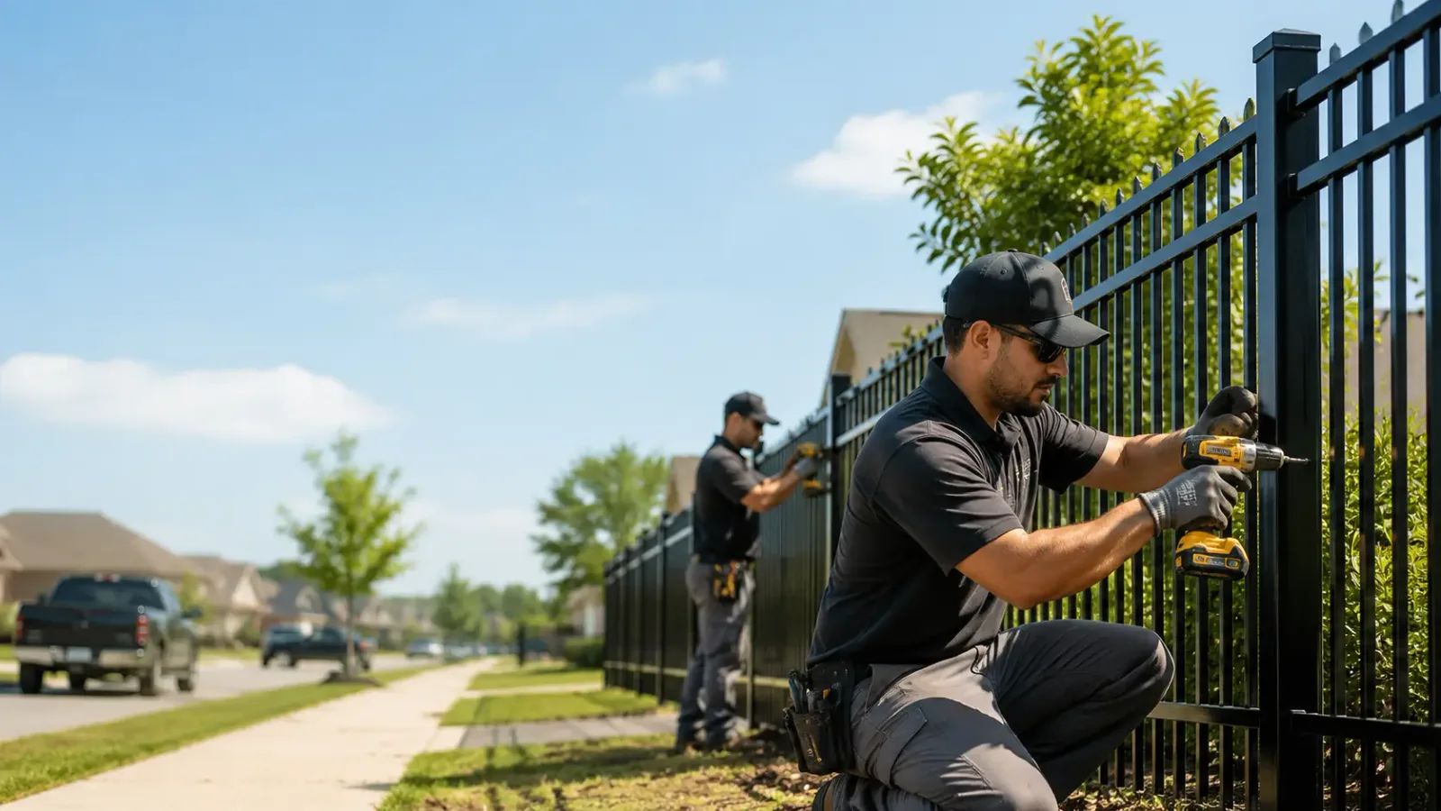 Metal Fence Installation in Eastlake, MI